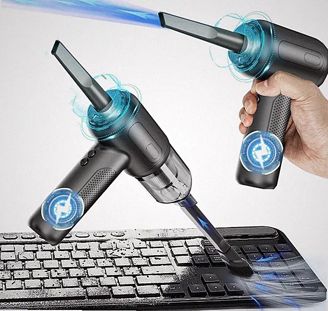 Air Duster – High-Power Suction, 6000 mAh Dual-Purpose Mini Handheld