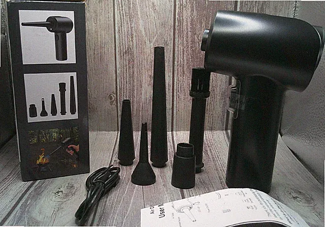 Air Duster with Attachments, NOB